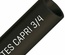 Manguera para agua servicio ligero y gran longitud - Capri ~ 3/4 pulg (19.1mm)
